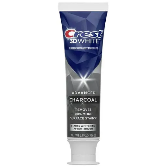Crest 3D White, Charcoal Whitening, зубна паста  з часточками вугілля, 107 г