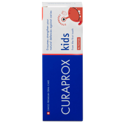 CURAPROX Kids, зубна паста для дітей без фтору 0+, зі смаком полуниці, 60 мл
