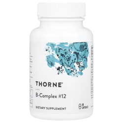 Thorne, Stress B-Complex #12, Антистресовий B-комплекс #12, 60 капсул