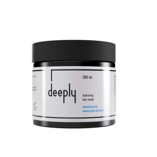 Deeply, Hydrating Hair Mask, Зволожуюча маска для волосся, 300 мл