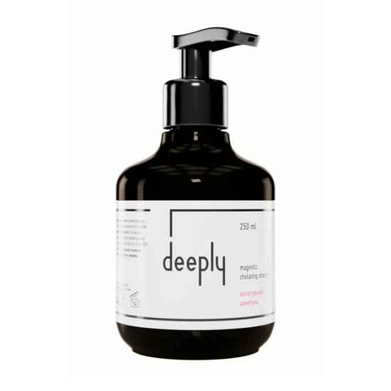 Deeply, Magnetic Chelating Shampoo, Хелатуючий шампунь, 250 мл