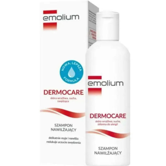 Emolium, Dermocare,  шампунь для сухої шкіри голови, 200 мл
