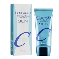 Enough Collagen Moisture Sun Cream SPF50+ PA++++, Крем для обличчя з колагеном, спф, 50мл 