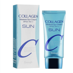 Enough Collagen Moisture Sun Cream SPF50+ PA++++, Крем для обличчя з колагеном, спф, 50мл 