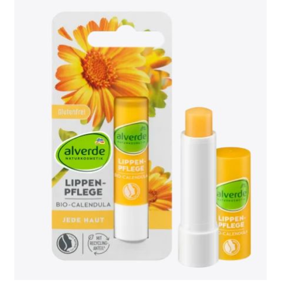 Alverde, Denkmit Lippenpflege, бальзам для губ, в асортименті, 4.8 г