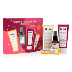  Q+A Festive Favourites Gift Set, Подарунковий набір для догляду за шкірою обличчя, 1 шт