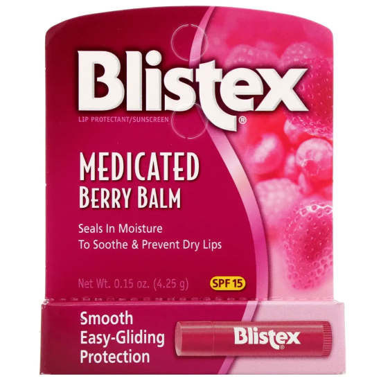 Blistex, Lip Protectant/Sunscreen, SPF 15, Ягідний бальзам для губ,  4,25 г