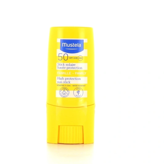  Mustela, High Protection Sun Stick SPF50+, Сонцезахисний стік, спф 50, 9 мл 