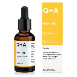 Q+A, Peptide Facial Serum, Пептидна сироватка для обличчя , 30 мл 