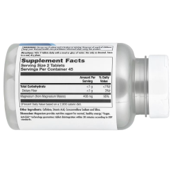 KAL, Magnesium Malate 400mg,  Магній Малат, 90 шт 