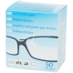 Optical lens wipes, серветки для оптичних лінз, для окулярів, 50 шт 
