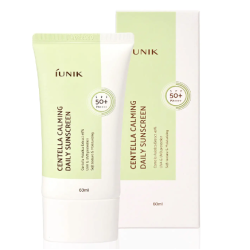 IUNIK, Centella Calming Daily Moisture, SPF 50+ PA+++, Сонцезахисний крем з центеллою SPF 50+, спф, 60 мл