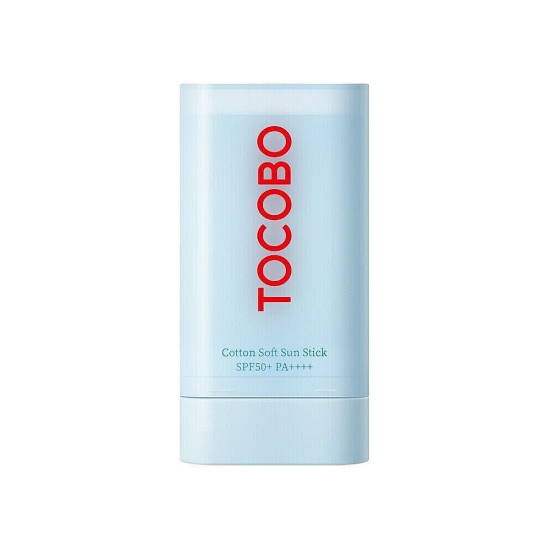 TOCOBO, Cotton Soft Sun Stick SPF50+ PA++++, Сонцезахисний крем, стік, спф, 19 г