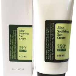 Cosrx Aloe Soothing Sun Cream SPF50 PA +++, Крем сонцезахисний  з екстрактом алое, спф, 50 мл
