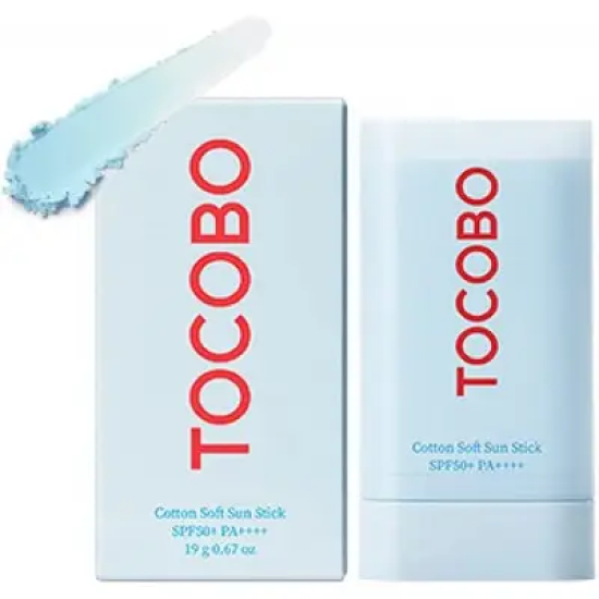 TOCOBO, Cotton Soft Sun Stick SPF50+ PA++++, Сонцезахисний крем, стік, спф, 19 г
