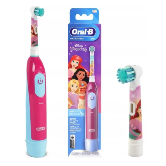 BRAUN Oral-b DB5 Princess,  Електрична зубна щітка для дітей, для дівчаток
