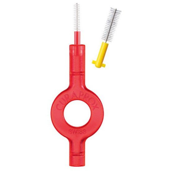 Curaproх be you Yellow, дорожній набір, смак Ожина+Лакриця, щітка+паста+міжзубні йоржики