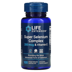  Life Extension, Super Selenium Complex, Селен з вітаміном Е, 200 мкг, 100 капсул