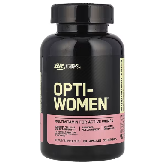 Optimum Nutrition, Opti-Women, Мультивітаміни для активних жінок, 60 капсул