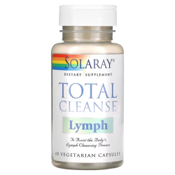 Solaray, Total Cleanse Lymph, Повне очищення (лімфи) та детоксикація, 60 капс
