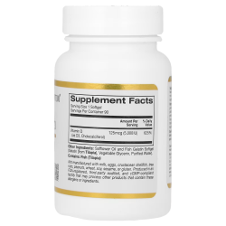 Vitamin D3, California Gold Nutrition, Вітамін Д3, 125 мг (5000 МО), 90 капсул 