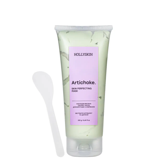  HOLLYSKIN, Artichoke Skin Perfecting Mask, маска артишок, охолоджуюча - ліфтінг маска, 250 г 