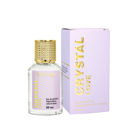 Top Beauty, Crystal Love, Туалетна вода жіноча з квітково-фруктовим ароматом, 50 мл